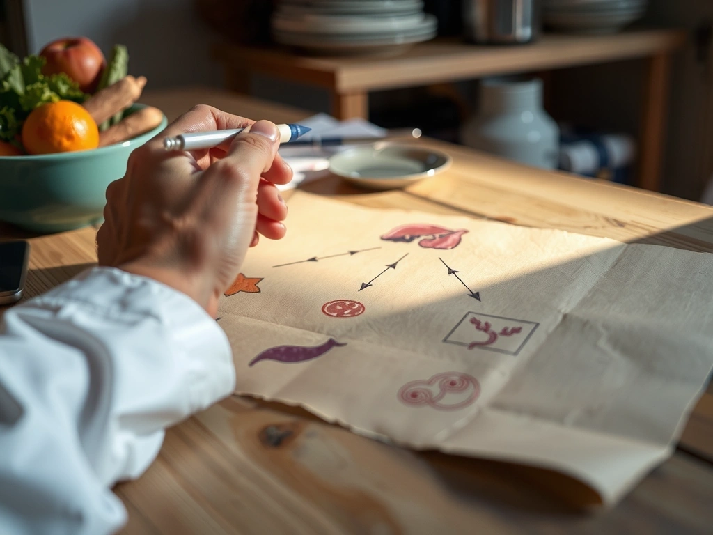 Analyse documentaire d'un schéma métabolique