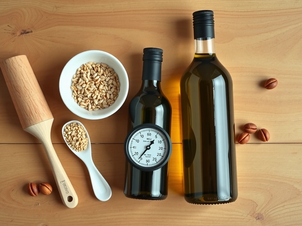 Ingrédients de base et outils de mesure